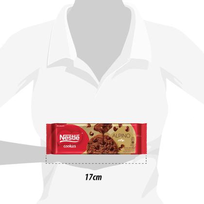 Imagem de Cookies Nestlé Alpino Gotas Chocolate 60g