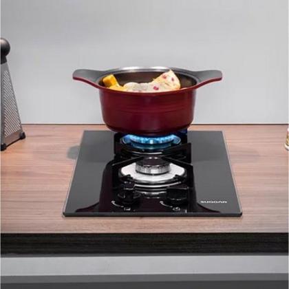 Cooktop 2 Bocas a Gás Acendimento Superautomático FG2002VP Suggar Imagem de Cooktop 2 Bocas a Gás Acendimento Superautomático FG2002VP Suggar