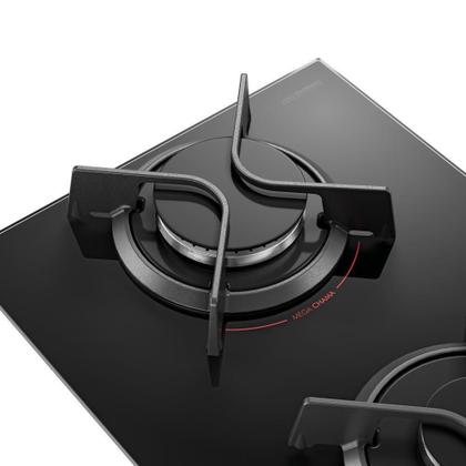 Imagem de Cooktop 2 Bocas Com Mesa De Vidro Dako Supreme Bivolt