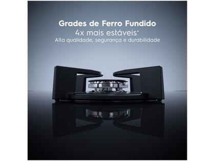 Imagem de Cooktop 4 Bocas a Gás Electrolux Preto Experience KE4GC