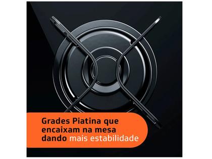 Imagem de Cooktop 4 Bocas Brastemp Preto a Gás GLP