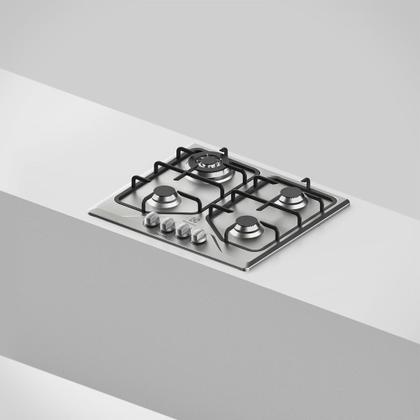 Imagem de Cooktop 4 Bocas Electrolux a Gás Inox com Tripla Chama (GT60X)