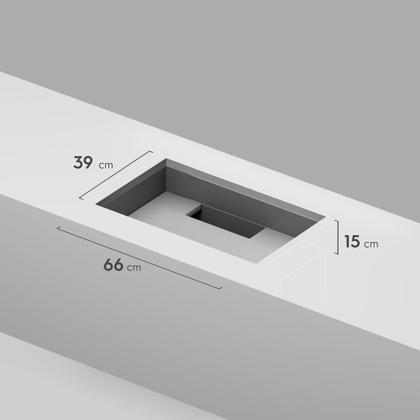 Imagem de Cooktop 5 Bocas a Gás Electrolux Mesa de Vidro Efficient Grade de Aço Fosco (KE5GR)