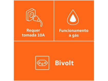 Imagem de Cooktop 5 Bocas a Gás GLP Brastemp Vidro Temperado