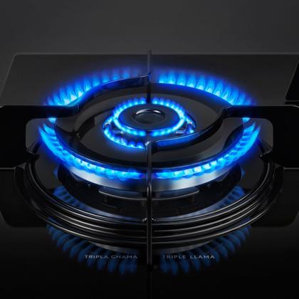 Cooktop 5 Bocas Electrolux a Gás com Tripla Chama (KE5TD) Imagem de Cooktop 5 Bocas Electrolux a Gás com Tripla Chama (KE5TD)