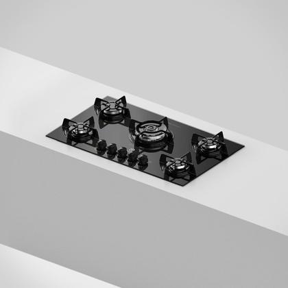 Cooktop 5 Bocas Electrolux a Gás com Tripla Chama (KE5TP) Imagem de Cooktop 5 Bocas Electrolux a Gás com Tripla Chama (KE5TP)