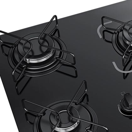 Imagem de Cooktop 5 Bocas Itatiaia Essencial Preto Bivolt