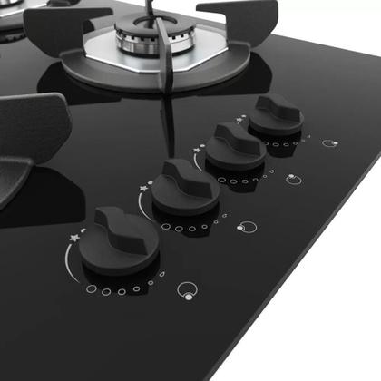 Imagem de Cooktop a Gas 4 Bocas Nardelli Safe Ferro Fundido Bivolt