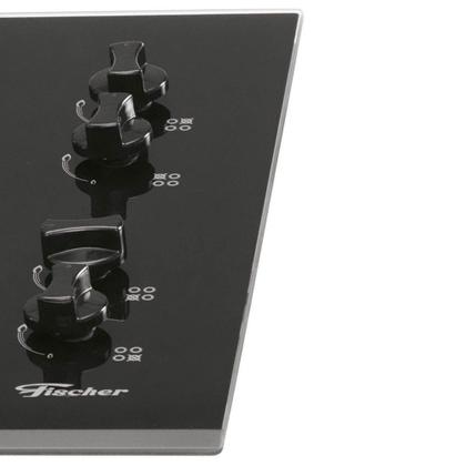 Imagem de Cooktop a Gás 4 bocas Tripla Chama Mesa Fischer