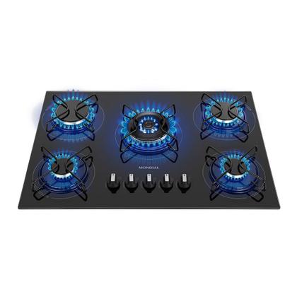 Imagem de Cooktop a Gás 5 Bocas Tripla Chama Mondial CTG-03