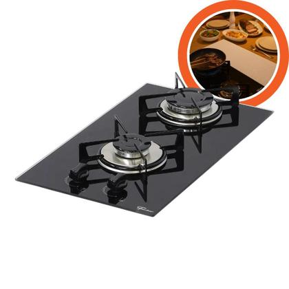 Imagem de Cooktop A Gás Elétrico Sofisticação Na Cozinha FISCHER2B