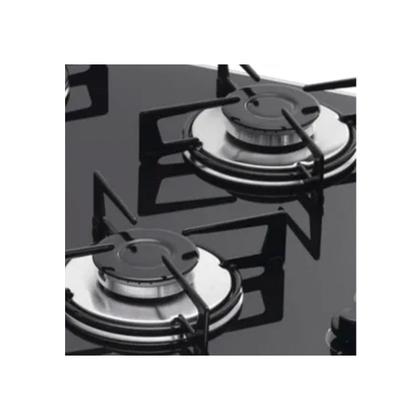 Imagem de Cooktop a Gás Fischer 4Q Tripla Chama Mesa Vidro Bivolt
