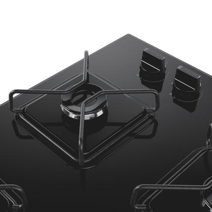 Imagem de Cooktop Brastemp 4 Bocas a Gás com Grades de Ferro Aramado e Chama Simmer - BDD61BE