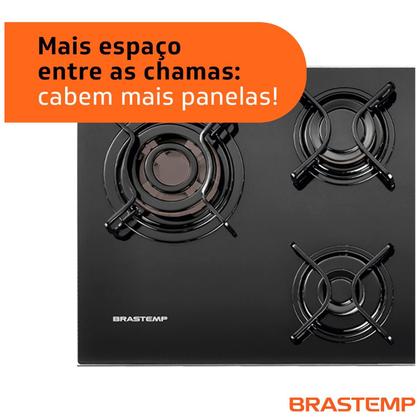 Cooktop Brastemp 5 Bocas com Quadrichama e Acendimento Super Automático Design Inteligente BDD85AE Imagem de Cooktop Brastemp 5 Bocas com Quadrichama e Acendimento Super Automático Design Inteligente BDD85AE
