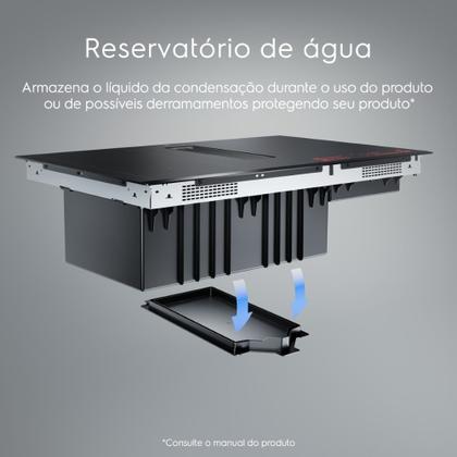 Imagem de Cooktop de Indução 2 em 1 com Coifa Integrada Electrolux Expert (IE8CH)