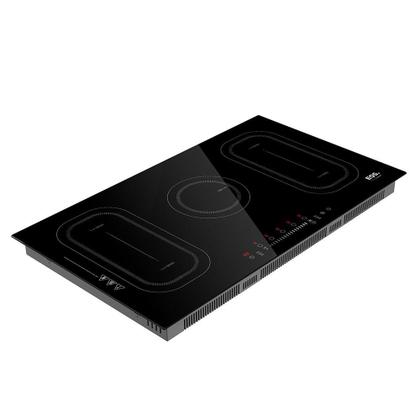 Imagem de Cooktop de Indução Cinco Bocas EOS 90cm Freezone Due Preto 9500W ECI05EPF 220V