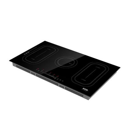 Imagem de Cooktop de Indução Cinco Bocas EOS 90cm Freezone Due Preto 9500W ECI05EPF 220V