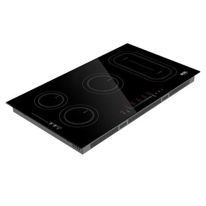 Imagem de Cooktop de Indução Cinco Bocas EOS 90cm Freezone Preto 9500W ECI05EPF1 220V