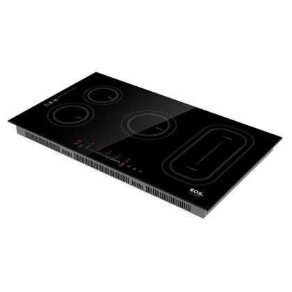 Imagem de Cooktop de Indução Cinco Bocas EOS 90cm Freezone Preto 9500W ECI05EPF1 220V