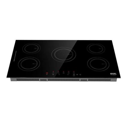 Cooktop de Indução Cinco Bocas EOS Preto 9500W ECI05EP 220V Imagem de Cooktop de Indução Cinco Bocas EOS Preto 9500W ECI05EP 220V