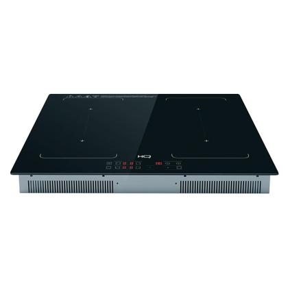 Cooktop De Indução Embutir HQ 4 Bocas Painel Touch Free Zone Preto 7000W HQ-IDE7004FZ 220V Imagem de Cooktop De Indução Embutir HQ 4 Bocas Painel Touch Free Zone Preto 7000W HQ-IDE7004FZ 220V