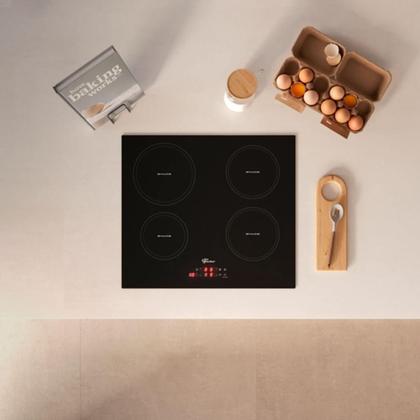Imagem de Cooktop De Indução Fischer 4 Bocas Vitrocerâmica Com Touch Screen 220V 89825