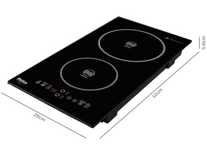 Imagem de Cooktop De Indução Philco 2 Queimadores 9 Níveis PCT02P 220V