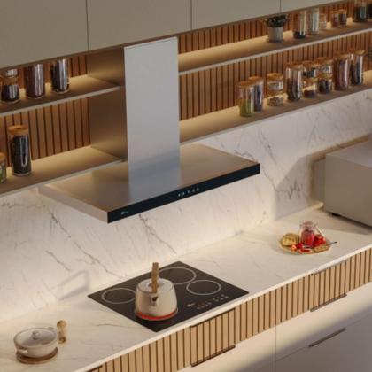 Imagem de Cooktop elétrico 4 bocas com touch screen vitrocerâmica 220v fischer