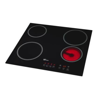Imagem de Cooktop elétrico 4 bocas com touch screen vitrocerâmica 220v fischer