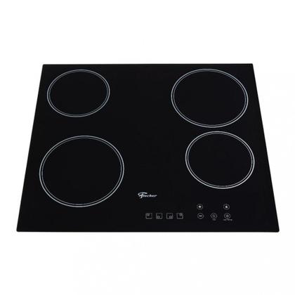 Imagem de Cooktop Elétrico 4 Bocas Fischer Mesa Vitrocerâmica Touch