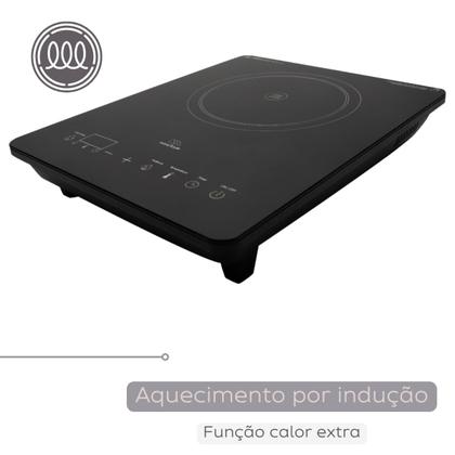 Imagem de Cooktop Elétrico Fogão Portátil Por Indução 01 Boca Touch Screen