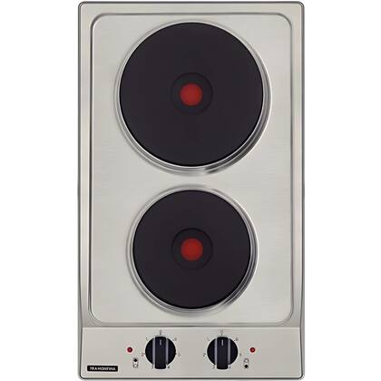 Imagem de Cooktop Elétrico Inox Tramontina 2 Queimadores Dominó 220V