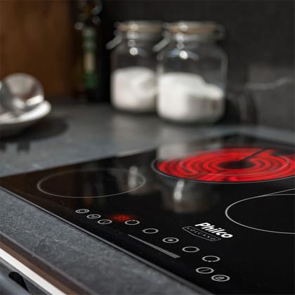 Cooktop Elétrico Philco 5 Queimadores 8400W Volcano PCT55VC 220V Imagem de Cooktop Elétrico Philco 5 Queimadores 8400W Volcano PCT55VC 220V