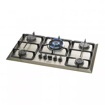 Imagem de Cooktop Fischer 5Q Tc Gas Mesa Inox Bivolt