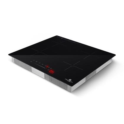 Imagem de Cooktop Indução 4 Bocas PandaPlus 7000W Turbo Preto 220V Vitrocerâmico Touch Embutir Trava Segurança Premium