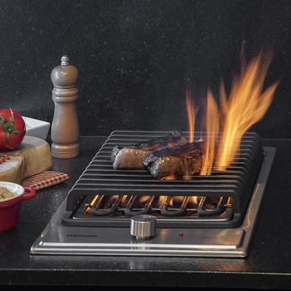 Imagem de Cooktop Inox Barbecue Churrasqueira Com Grelha Suggar 220V