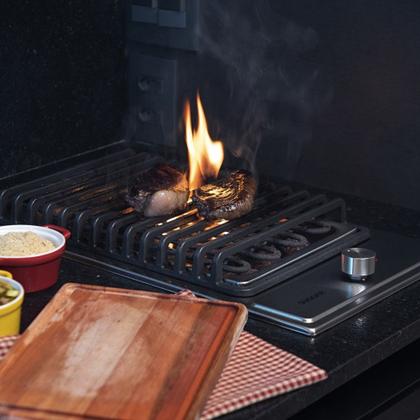 Imagem de Cooktop Inox Barbecue Churrasqueira Com Grelha Suggar 220V