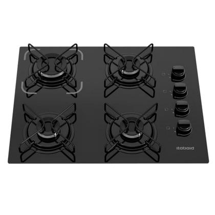 Imagem de Cooktop Itatiaia 4 Bocas Essencial com Acendimento Automático