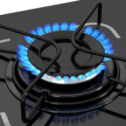Imagem de Cooktop Itatiaia 4 Bocas Essencial Mesa De Vidro Preto - Bivolt