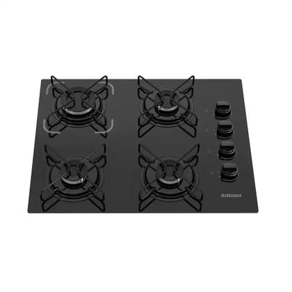 Cooktop Itatiaia 4 Bocas Essencial Preto - Bivolt Imagem de Cooktop Itatiaia 4 Bocas Essencial Preto - Bivolt