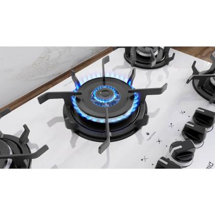 Imagem de Cooktop Itatiaia 5 bocas Itamaster Superautomático Branco - Bivolt