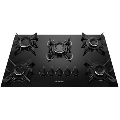 Imagem de Cooktop Itatiaia Electra 5 Bocas Mesa de Vidro Temperado e Acendimento Superautomático