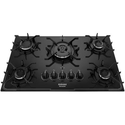 Imagem de Cooktop Itatiaia Itamaster 5 Bocas Vidro Preto Bivolt 3700000343