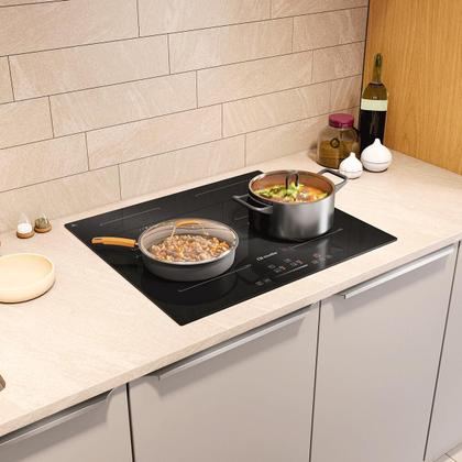 Imagem de Cooktop Mueller 4 Bocas de Indução com Turbo MCN4BK - 220V