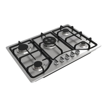 Imagem de Cooktop Oster 5 Bocas Inox Semiprofissional OTOP701