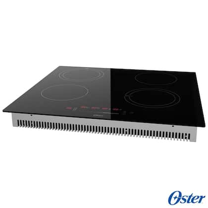Imagem de Cooktop por Indução Oster em Vitrocerâmico com 04 Bocas e Painel Touch Screen Preto - OTOP402