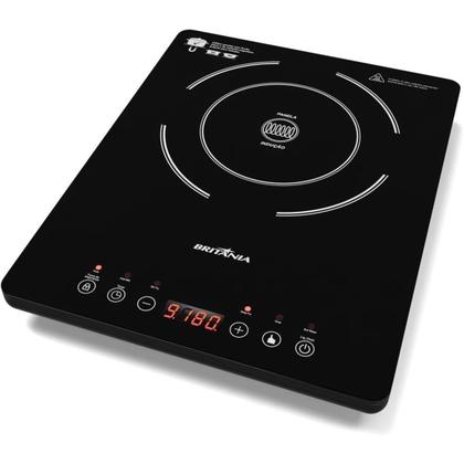 Imagem de Cooktop Portátil Indução Britânia BCTE10A Touch 127V