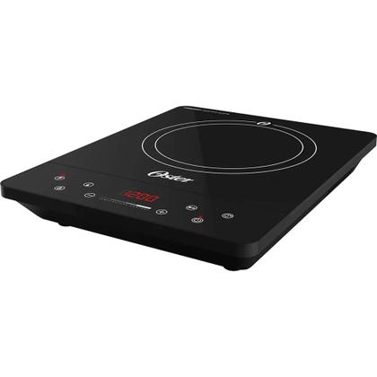 Imagem de Cooktop Portátil por Indução Oster em Vitrocerâmico com 01 Bocas 220v, Painel Touch Preto - OTOP100