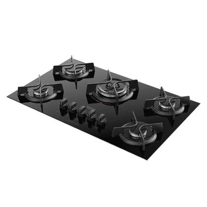 Imagem de Cooktop Supreme 5 Bocas com Mesa de Vidro e Tripla Chama Dako