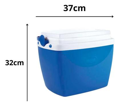 Imagem de Cooler Caixa Térmica 34 Litros Mor Portátil 50 Latas com Alça